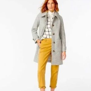 J Crew Lady coat in Italian boiled wool